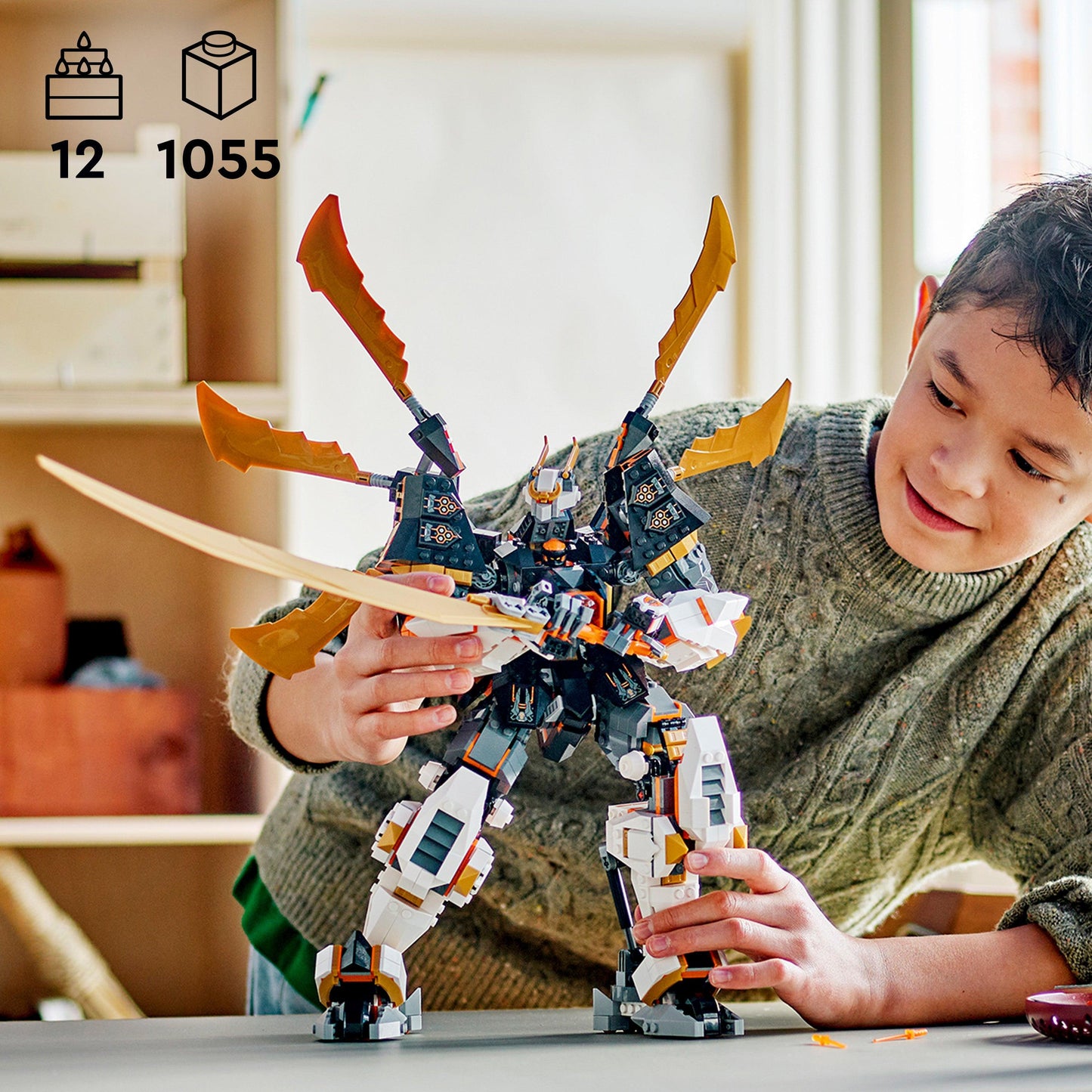 LEGO Cole's Titanium Dragon Mech 71821 Ninjago (Pre-Order: verwacht juni) LEGO Ninjago @ 2TTOYS LEGO €. 84.99