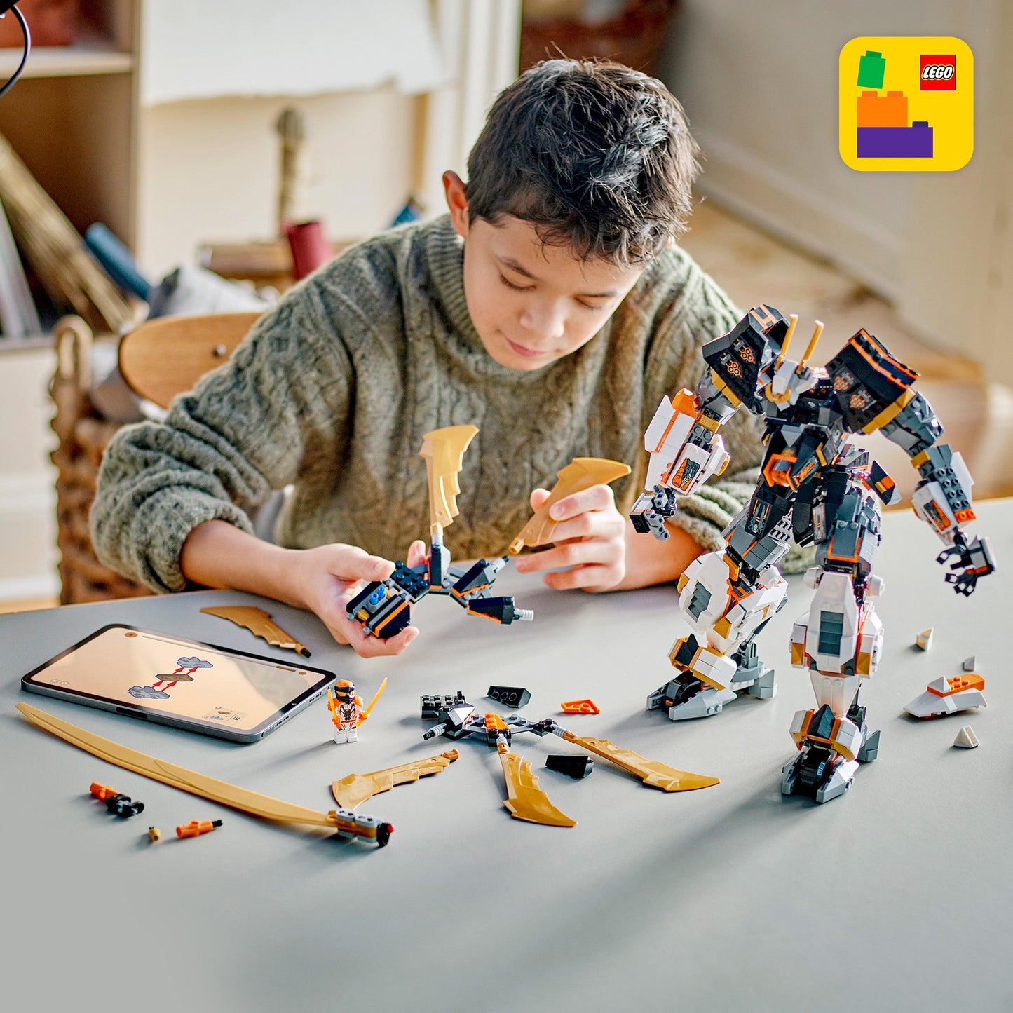 LEGO Cole's Titanium Dragon Mech 71821 Ninjago (Pre-Order: verwacht juni) LEGO Ninjago @ 2TTOYS LEGO €. 84.99