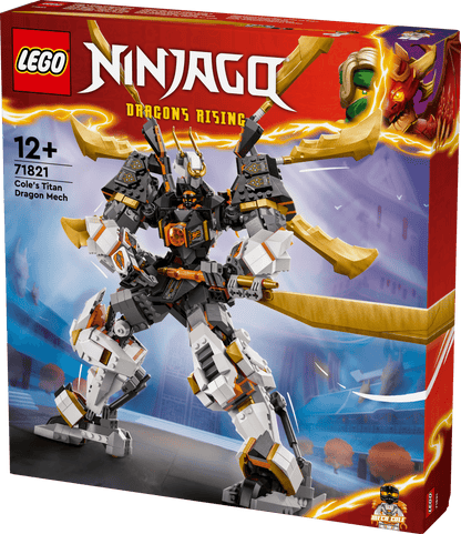 LEGO Cole's Titanium Dragon Mech 71821 Ninjago (Pre-Order: verwacht juni) LEGO Ninjago @ 2TTOYS LEGO €. 84.99