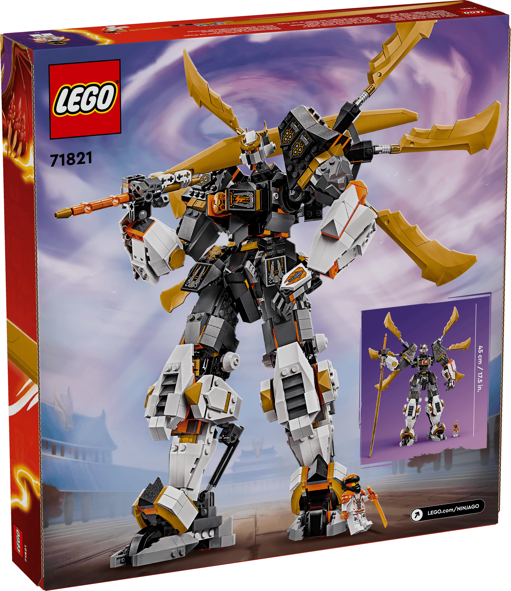 LEGO Cole's Titanium Dragon Mecha 71821 Ninjago LEGO Ninjago @ 2TTOYS LEGO €. 99.99