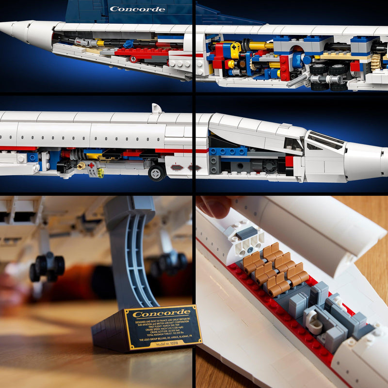 LEGO Concorde 10318 Icons LEGO ICONS @ 2TTOYS | Official LEGO shop😊🥰 LEGO €. 204.99