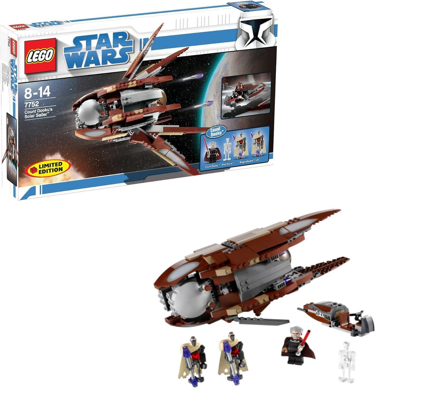 LEGO Count Dooku's Solar Sailer 7752 StarWars LEGO STARWARS @ 2TTOYS LEGO €. 98.99