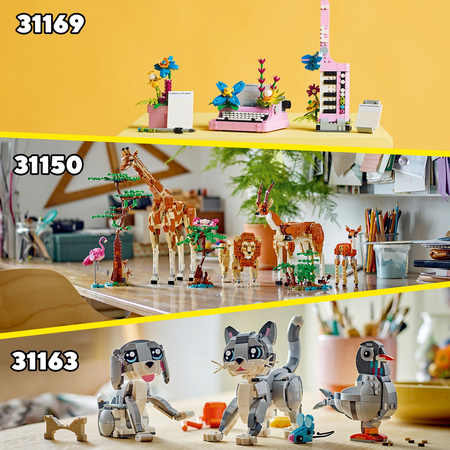 LEGO Creator 3-in-1 combideal: 31169, 31150 & 31163 (Pre-Order: januari 2025) @ 2TTOYS | Official LEGO shop😊🥰 2TTOYS | Official LEGO shop😊🥰 €. 99.99