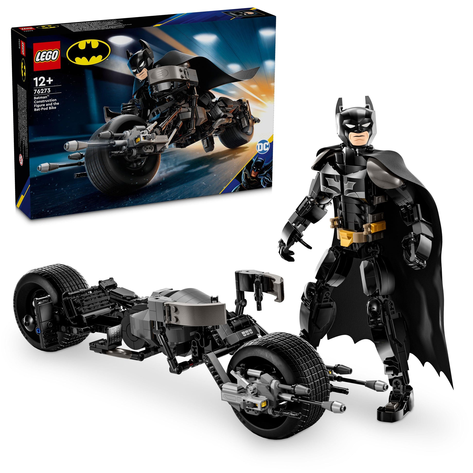 LEGO DC Batman Bouwfiguur en de Bat-Pod 76273 Superheroes (Pre-Order: verwacht juni) LEGO BATMAN @ 2TTOYS LEGO €. 63.99