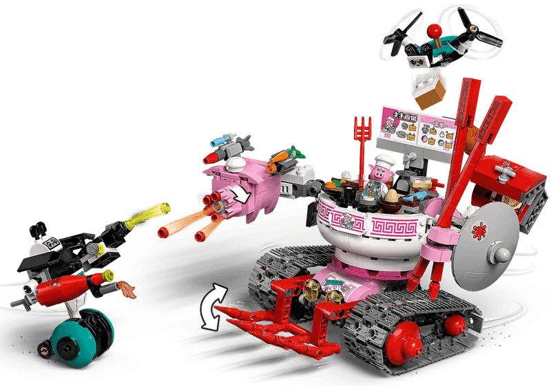 LEGO de Noodle tank van Pigsy 80026 Monkie Kid - Season 2 LEGO Monkie Kid - Season 2 @ 2TTOYS | Official LEGO shop😊🥰 LEGO €. 49.99