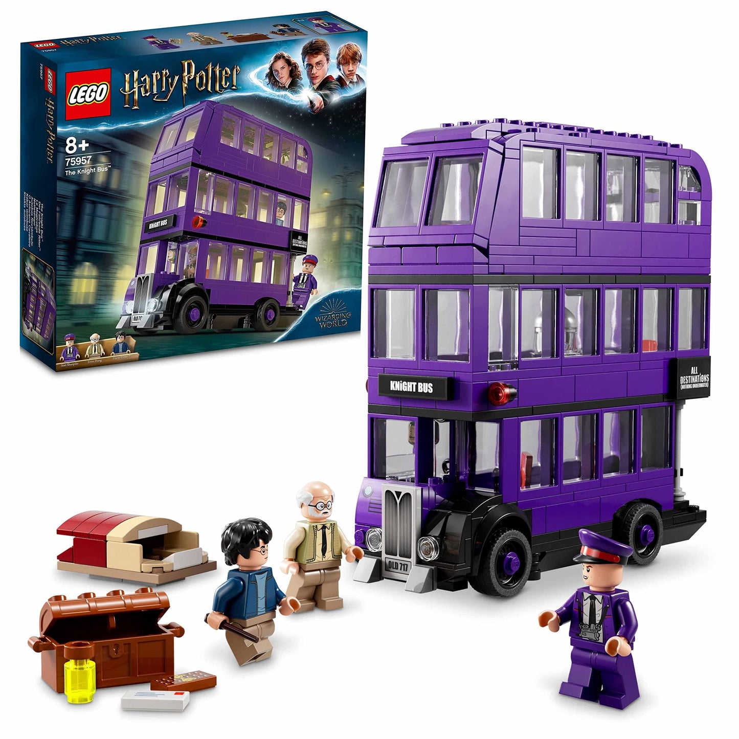 LEGO De paarse driedekker collectebus 75957 Harry Potter LEGO HARRY POTTER @ 2TTOYS | Official LEGO shop😊🥰 LEGO €. 79.99