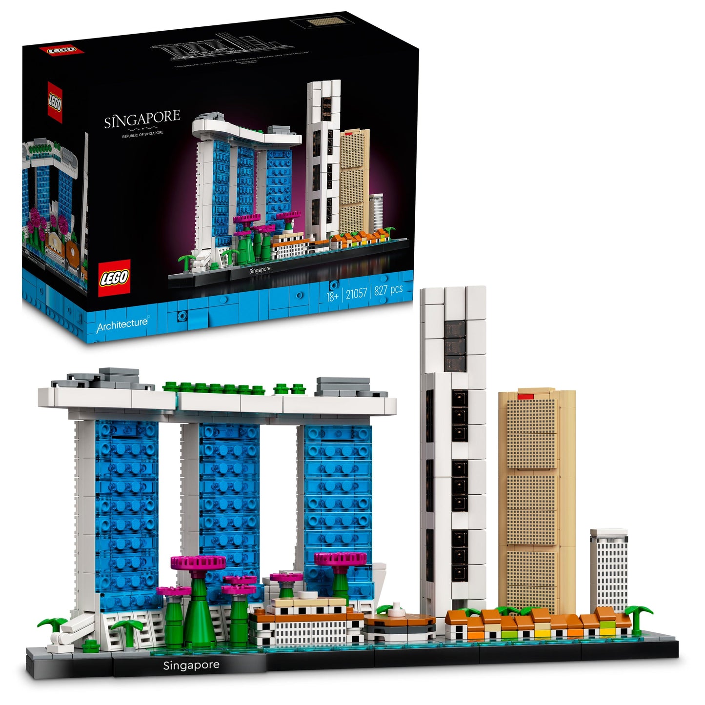 LEGO De Singapore Skyline 21057 Architecture LEGO ARCHITECTURE @ 2TTOYS | Official LEGO shop😊🥰 LEGO €. 49.99