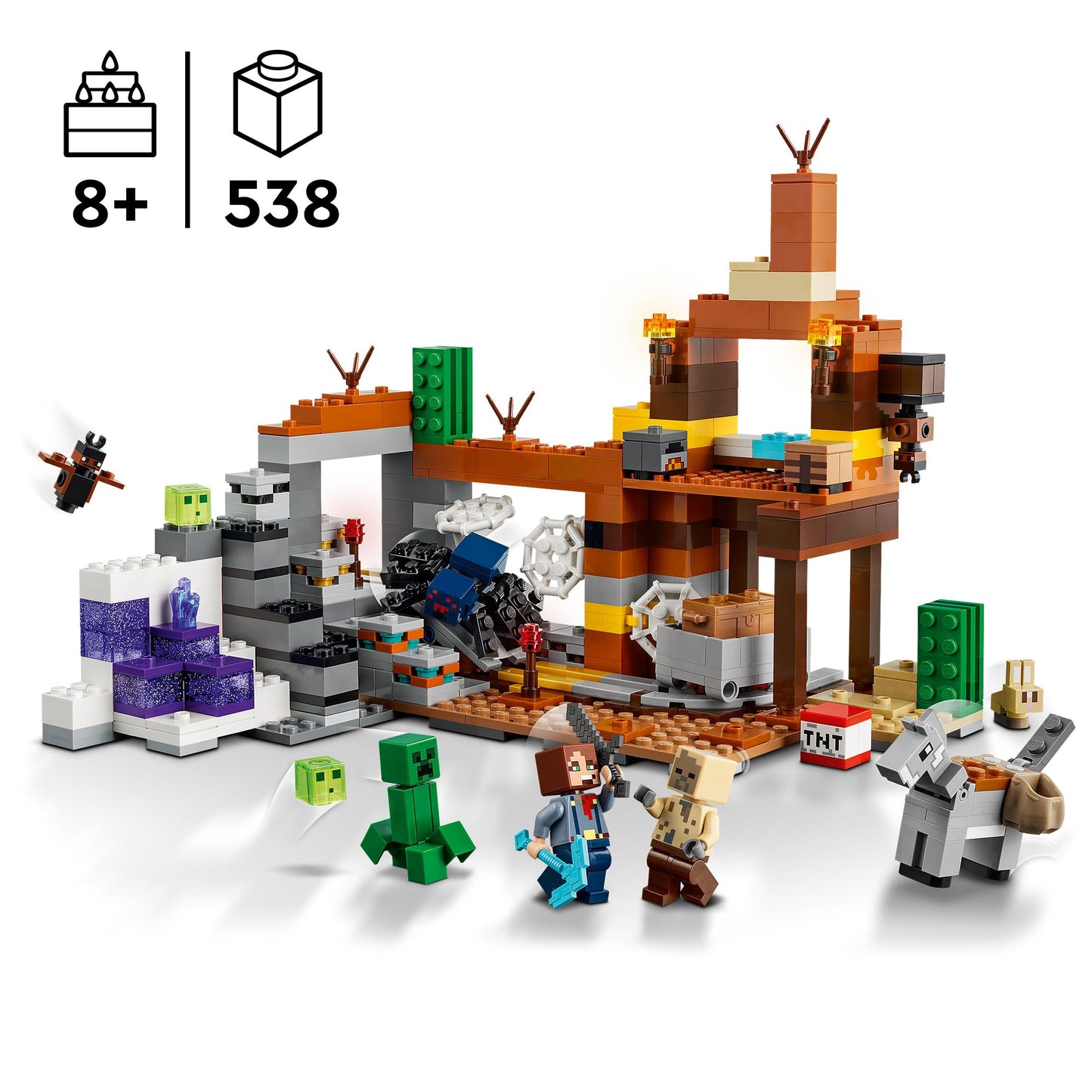 LEGO De woestijn mijnschacht 21263 Mincraft LEGO DUPLO @ 2TTOYS | Official LEGO shop😊🥰 LEGO €. 49.99