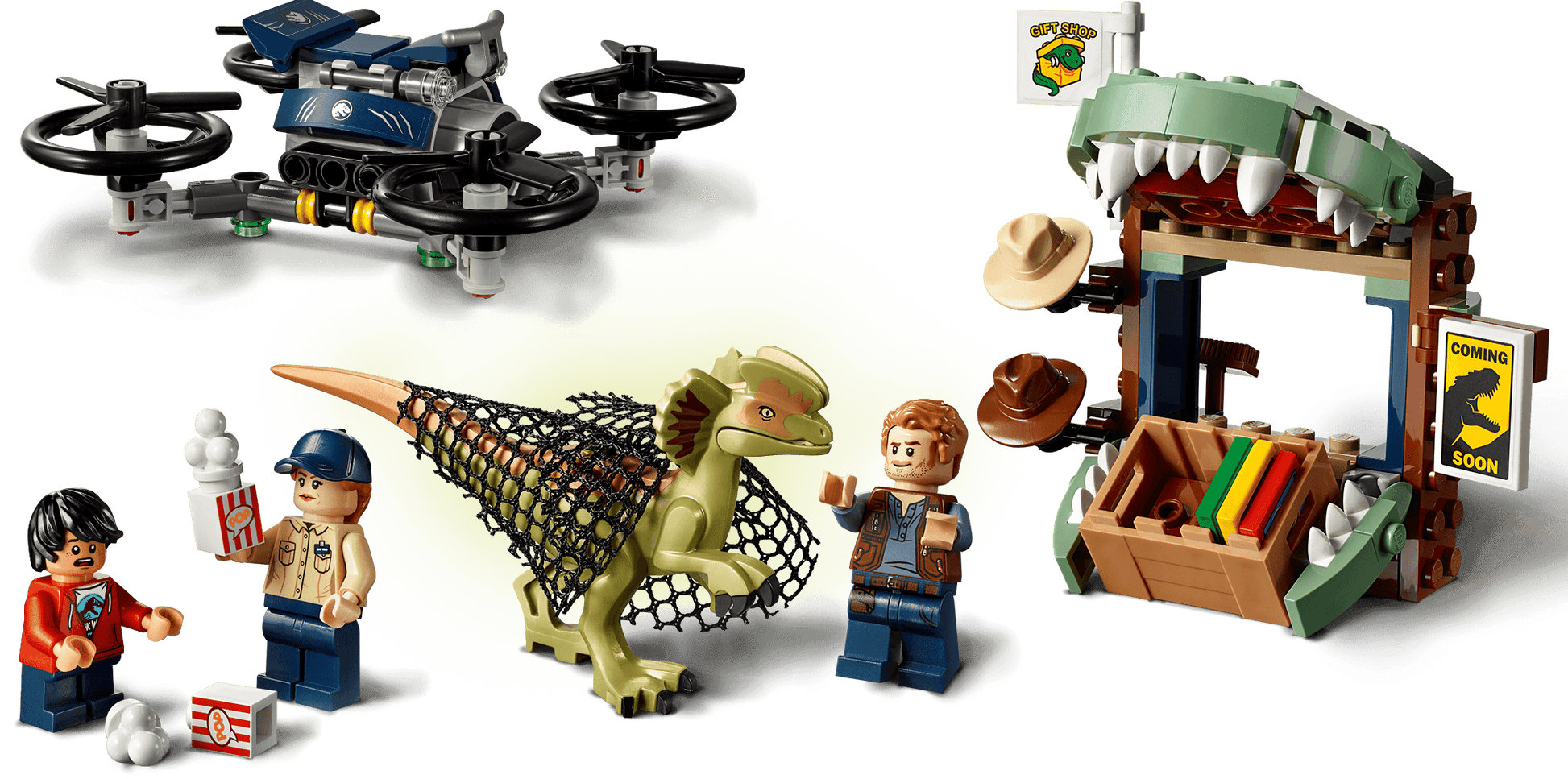 LEGO Dilophosaurus on the Loose 75934 Jurassic World LEGO JURASSIC WORLD @ 2TTOYS LEGO €. 19.99