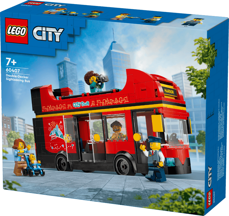 LEGO Double-Decker Sightseeing Bus 60407 City @ 2TTOYS | Official LEGO shop😊🥰 2TTOYS €. 24.99