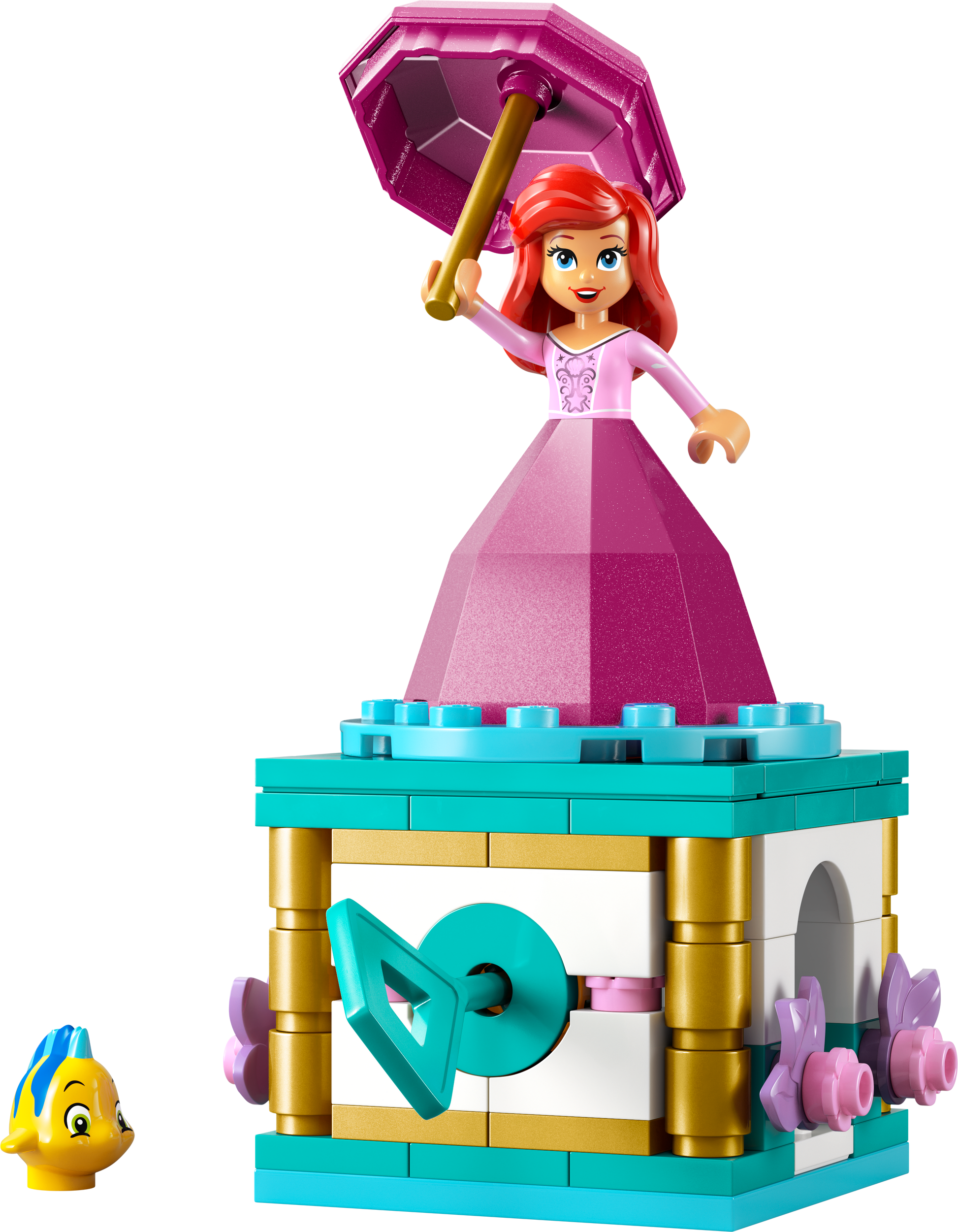 LEGO Draaiende Ariel 43259 Disney (Pre-Order: januari 2025) @ 2TTOYS | Official LEGO shop😊🥰 LEGO €. 8.49