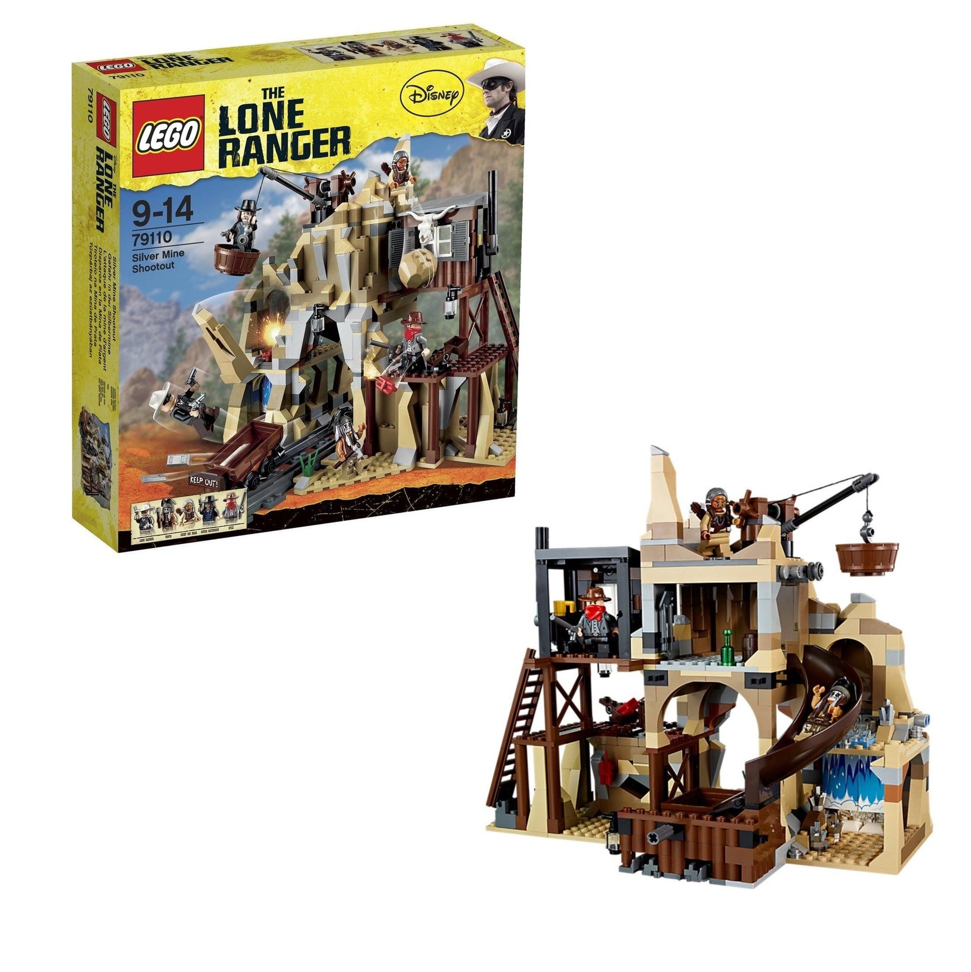 LEGO Duel bij de zilvermijn 79110 The Lone Ranger LEGO The Lone Ranger @ 2TTOYS | Official LEGO shop😊🥰 LEGO €. 69.99