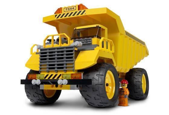 LEGO Dump truck 7344 CITY LEGO CITY BOUWPLAATS @ 2TTOYS LEGO €. 29.99