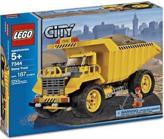 LEGO Dump truck 7344 CITY LEGO CITY BOUWPLAATS @ 2TTOYS | Official LEGO shop😊🥰 LEGO €. 29.99