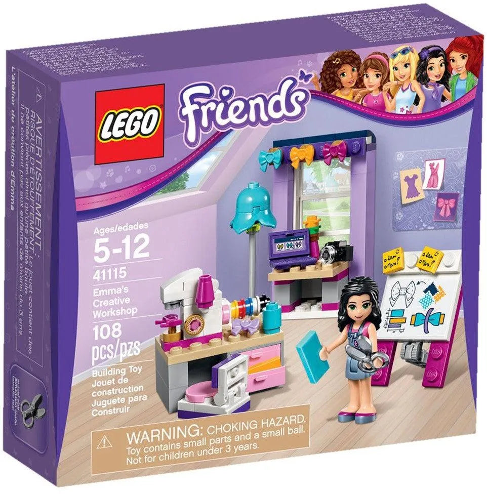 LEGO Emma's Creative Workshop 41115 Friends LEGO Friends @ 2TTOYS | Official LEGO shop😊🥰 LEGO €. 9.99