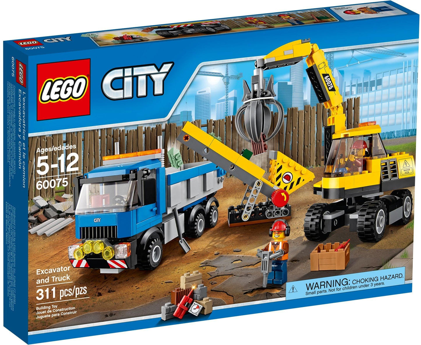 LEGO Excavator and Truck 60075 City LEGO CITY @ 2TTOYS LEGO €. 39.99