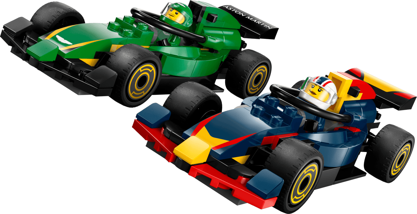 LEGO F1 Truck met Red Bull RB20 & Aston Martin AMR24 F1 auto's 60445 City LEGO CREATOR @ 2TTOYS | Official LEGO shop😊🥰 LEGO €. 84.99