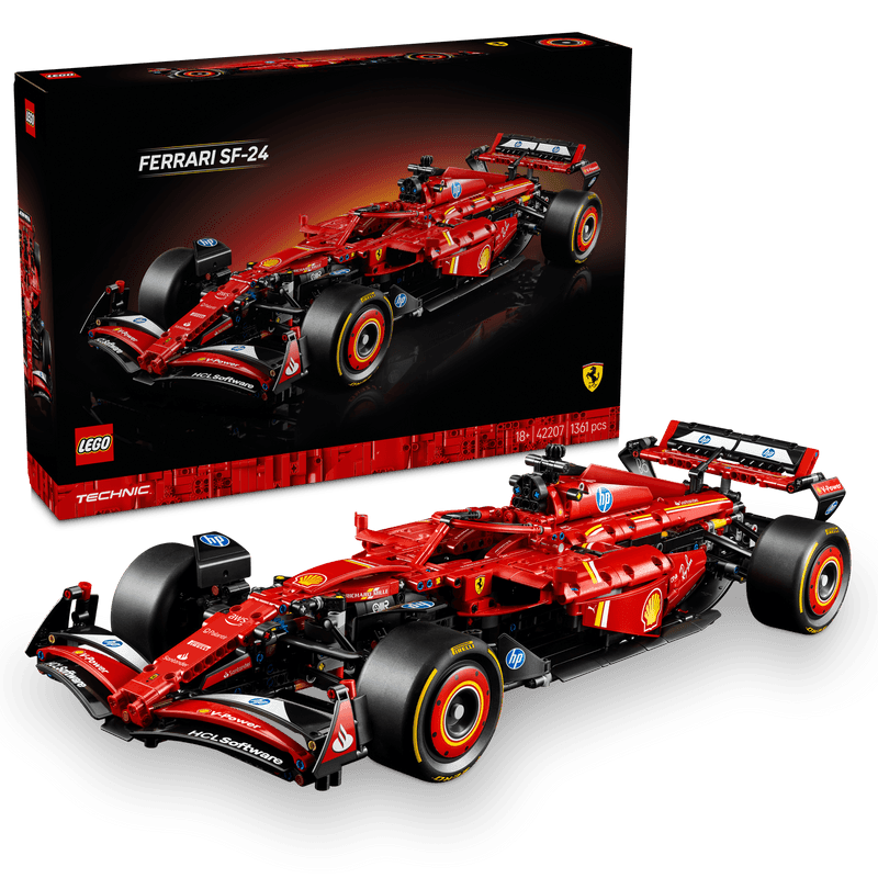 LEGO Formula 1 car 42207 Ferrari SF24 Technic @ 2TTOYS | Official LEGO shop😊🥰 2TTOYS | Official LEGO shop😊🥰 €. 194.99