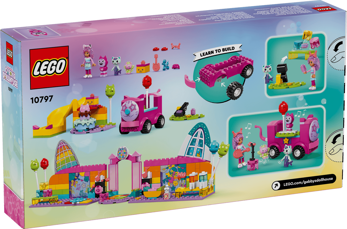 LEGO Gabby's Feestkamer 10797 Gabby's Dollhouse LEGO GABBY'S DOLLHOUSE @ 2TTOYS | Official LEGO shop😊🥰 LEGO €. 42.49