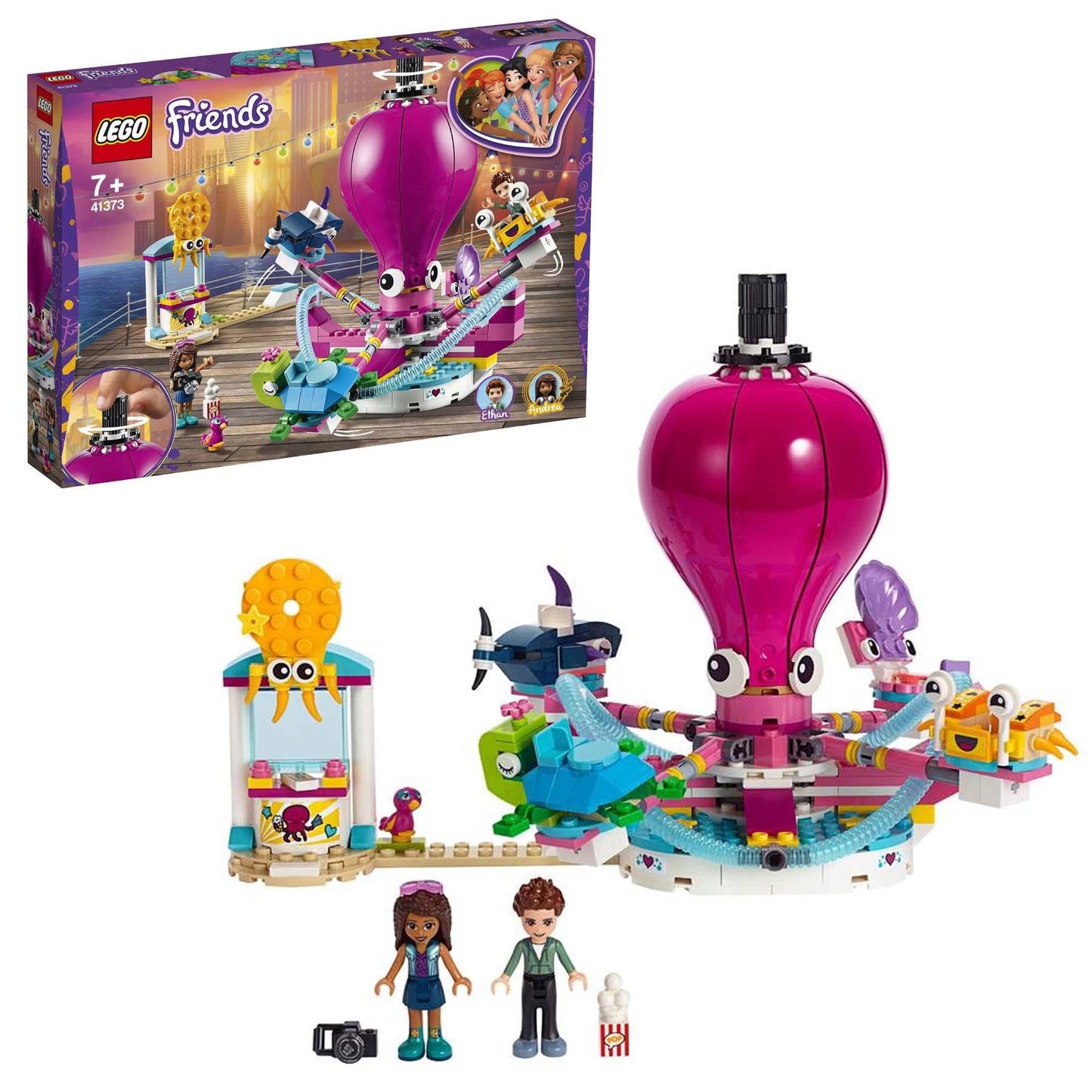 LEGO Gave Octopus Kermis Rit 41373 Friends LEGO FRIENDS @ 2TTOYS LEGO €. 39.99