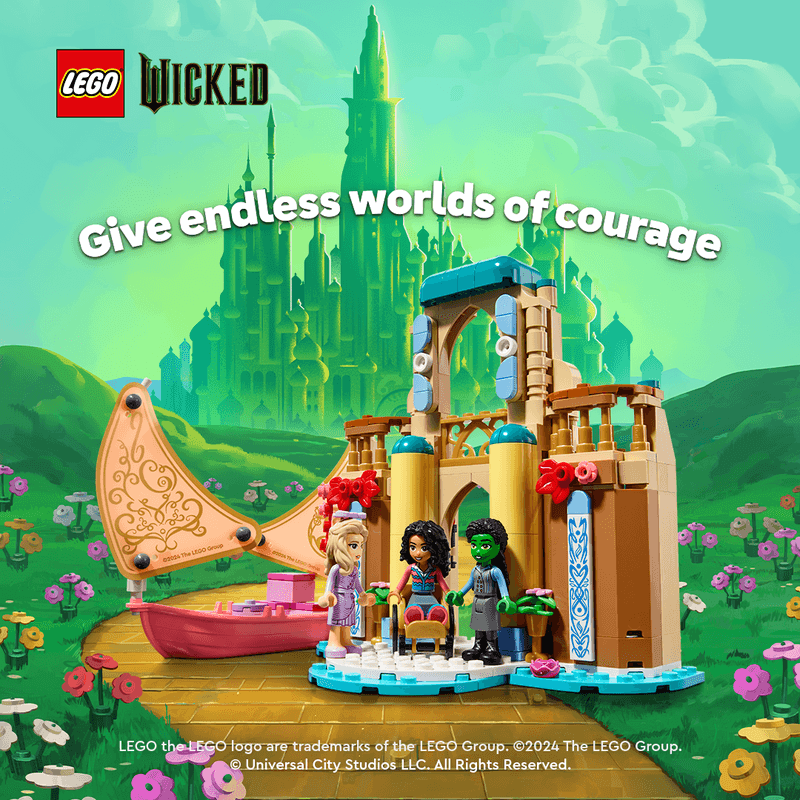 LEGO Glinda, Elphaba & Nessarose at Shiz Uni 75681 Wicked wick @ 2TTOYS | Official LEGO shop😊🥰 LEGO €. 24.49