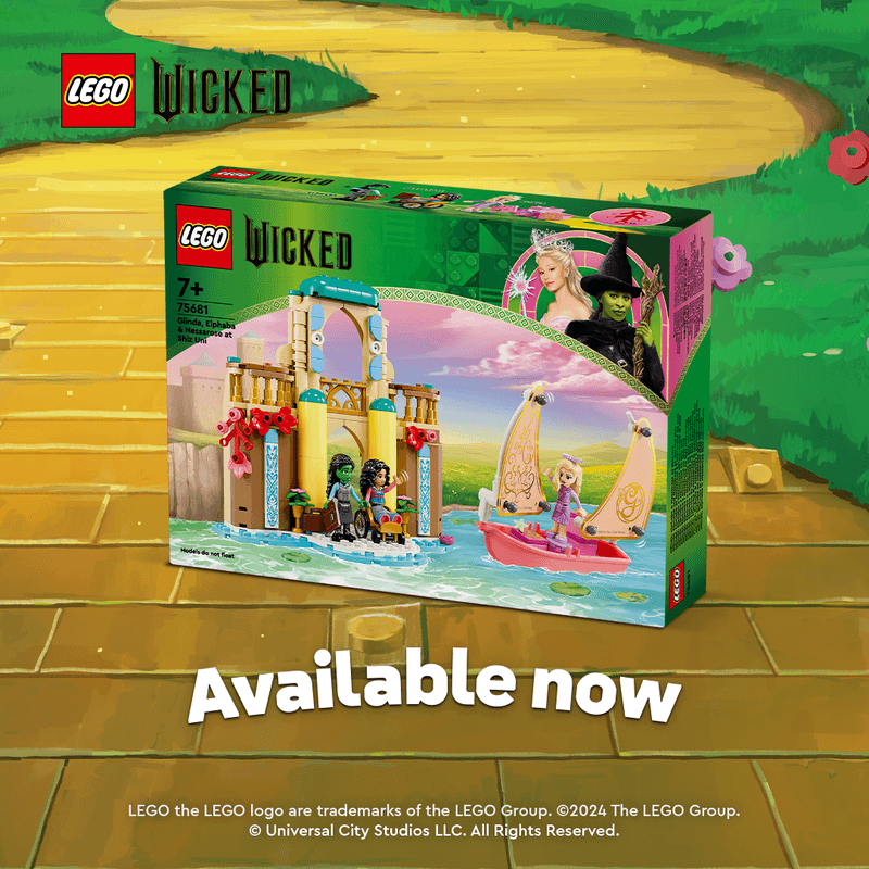 LEGO Glinda, Elphaba & Nessarose at Shiz Uni 75681 Wicked wick @ 2TTOYS | Official LEGO shop😊🥰 LEGO €. 24.49