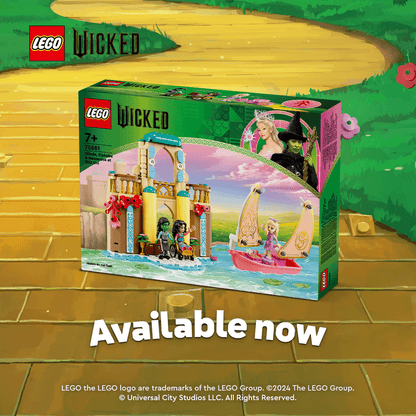 LEGO Glinda, Elphaba & Nessarose at Shiz Uni 75681 Wicked wick @ 2TTOYS | Official LEGO shop😊🥰 LEGO €. 24.49