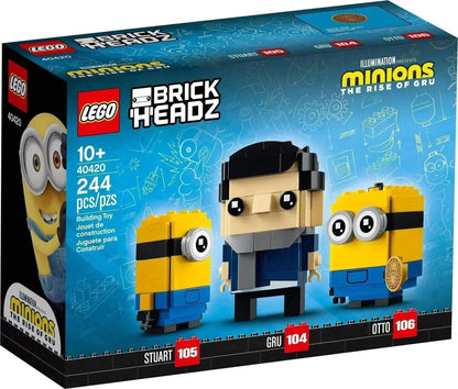 LEGO Gru, Stuart and Otto 40420 Brickheadz LEGO BRICKHEADZ @ 2TTOYS | Official LEGO shop😊🥰 LEGO €. 19.49