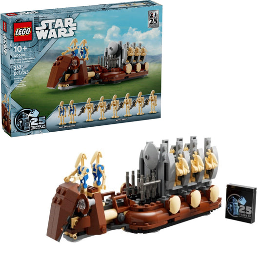 LEGO Handelsfederatie troepentransport 40686 StarWars LEGO STARWARS @ 2TTOYS | Official LEGO shop😊🥰 2TTOYS €. 29.99