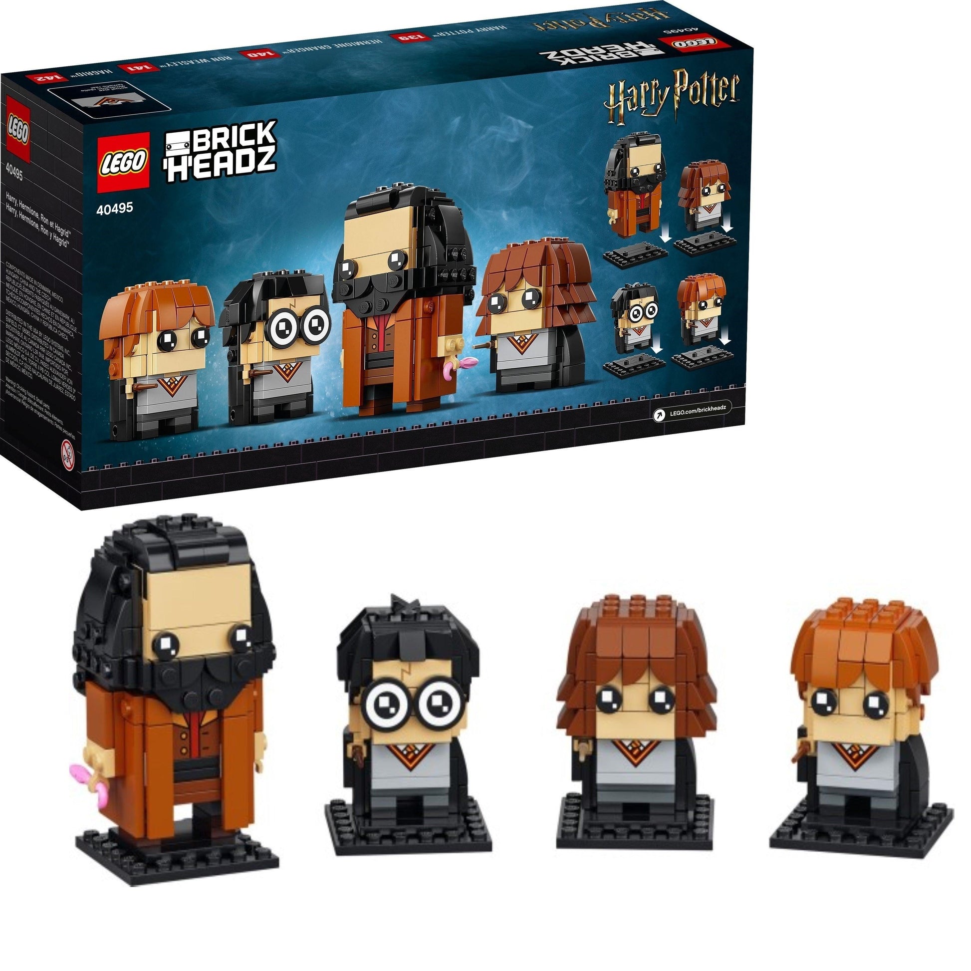 LEGO Harry, Hermione, Ron & Hagrid 40495 BrickHeadz LEGO HARRY POTTER @ 2TTOYS LEGO €. 24.99