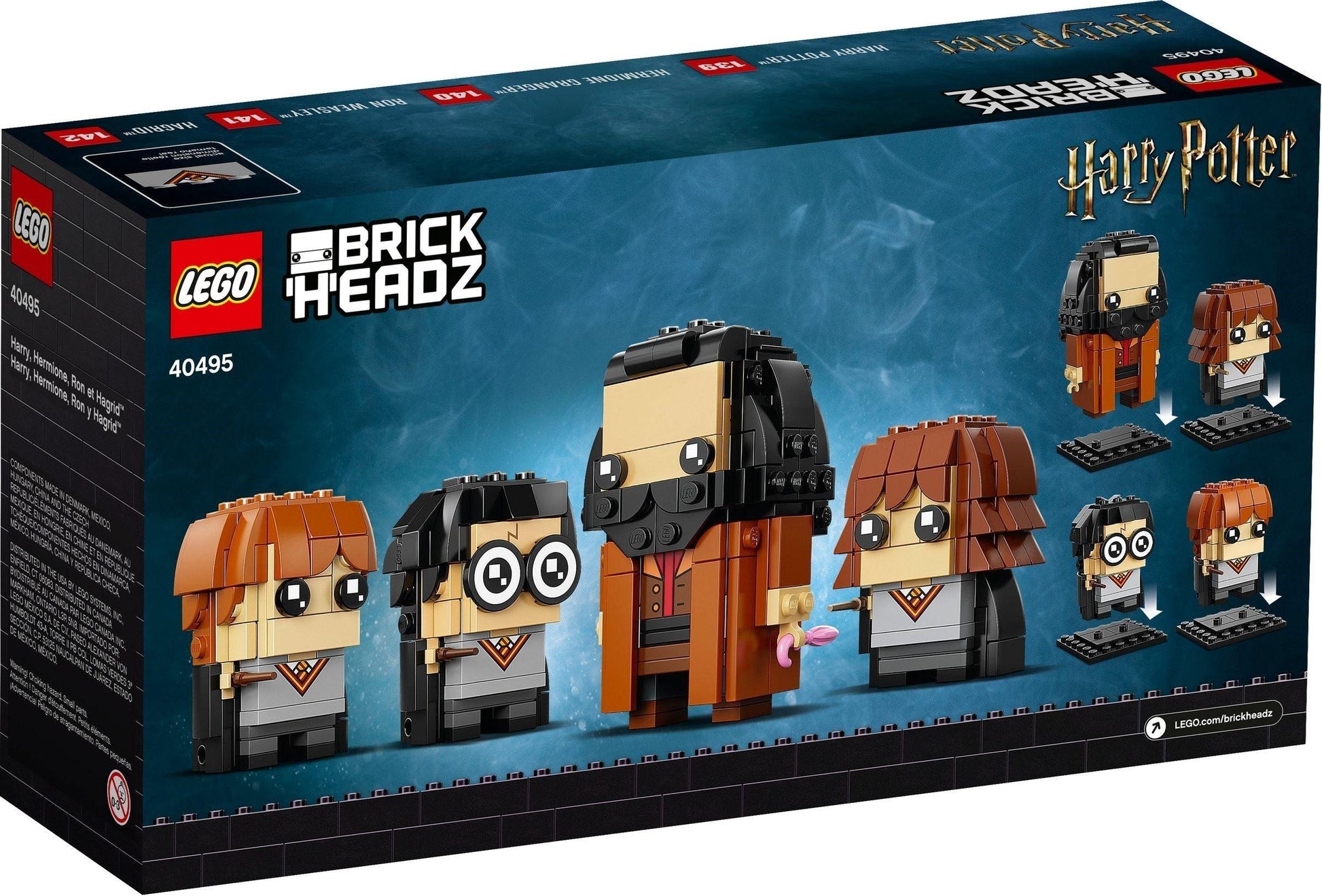 LEGO Harry, Hermione, Ron & Hagrid 40495 BrickHeadz LEGO HARRY POTTER @ 2TTOYS LEGO €. 24.99