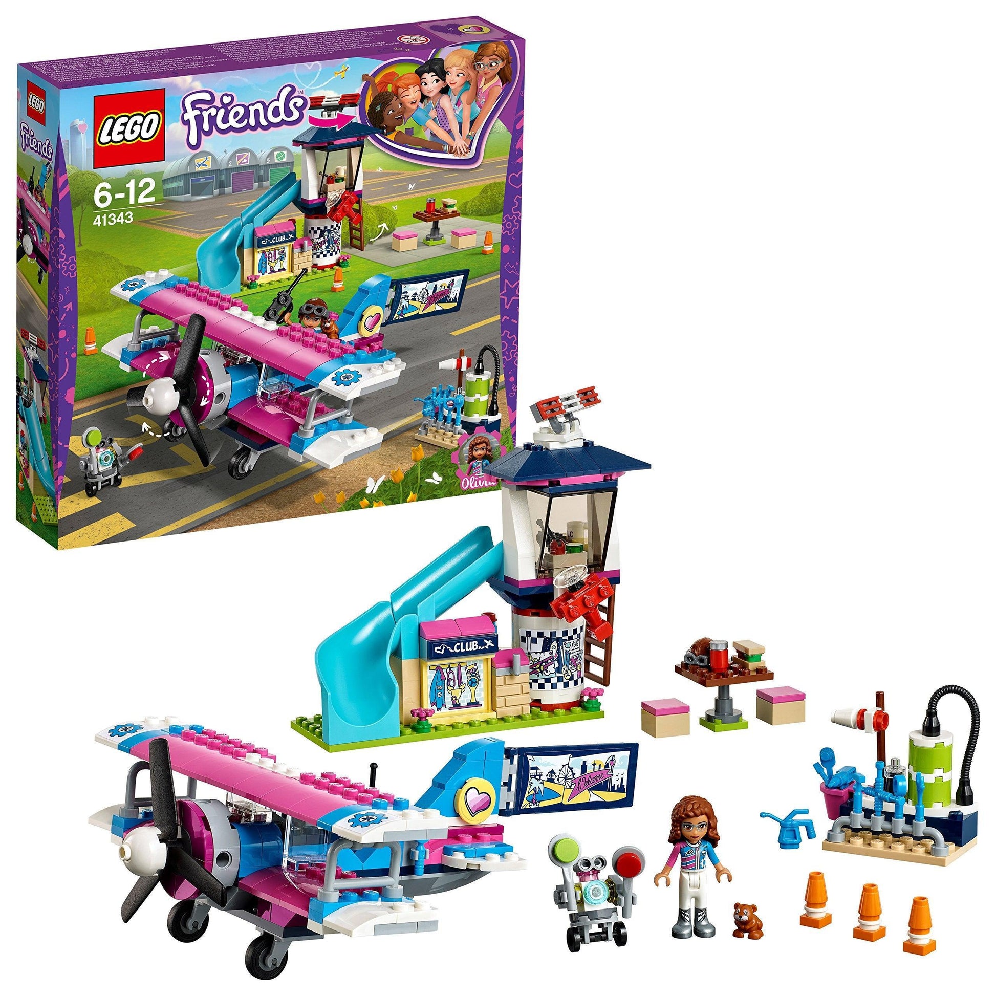 LEGO Heartlake City Airplane Tour 41343 Friends LEGO Friends @ 2TTOYS LEGO €. 29.99