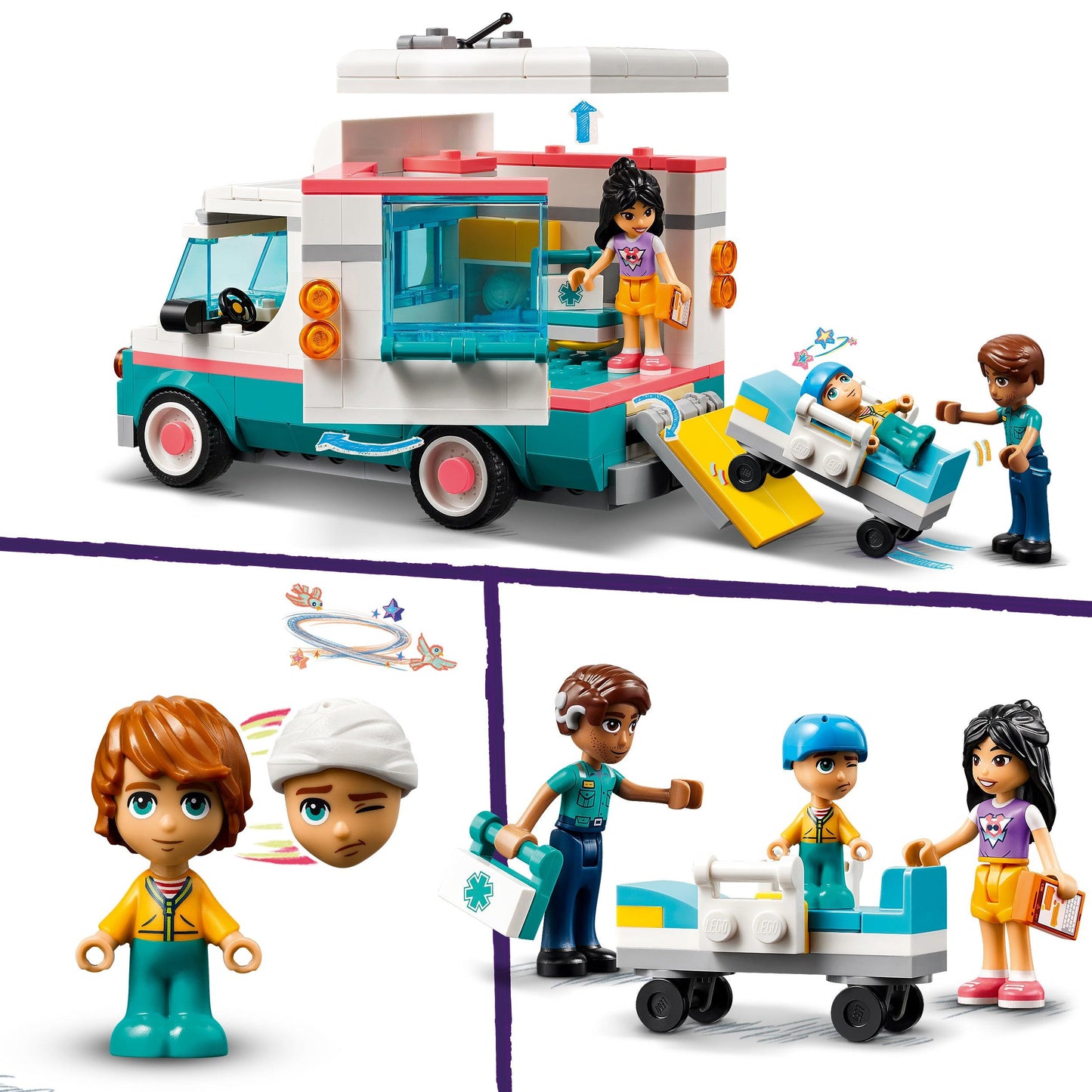 LEGO Heartlake City ambulance 42613 Friends LEGO FRIENDS @ 2TTOYS LEGO €. 29.49