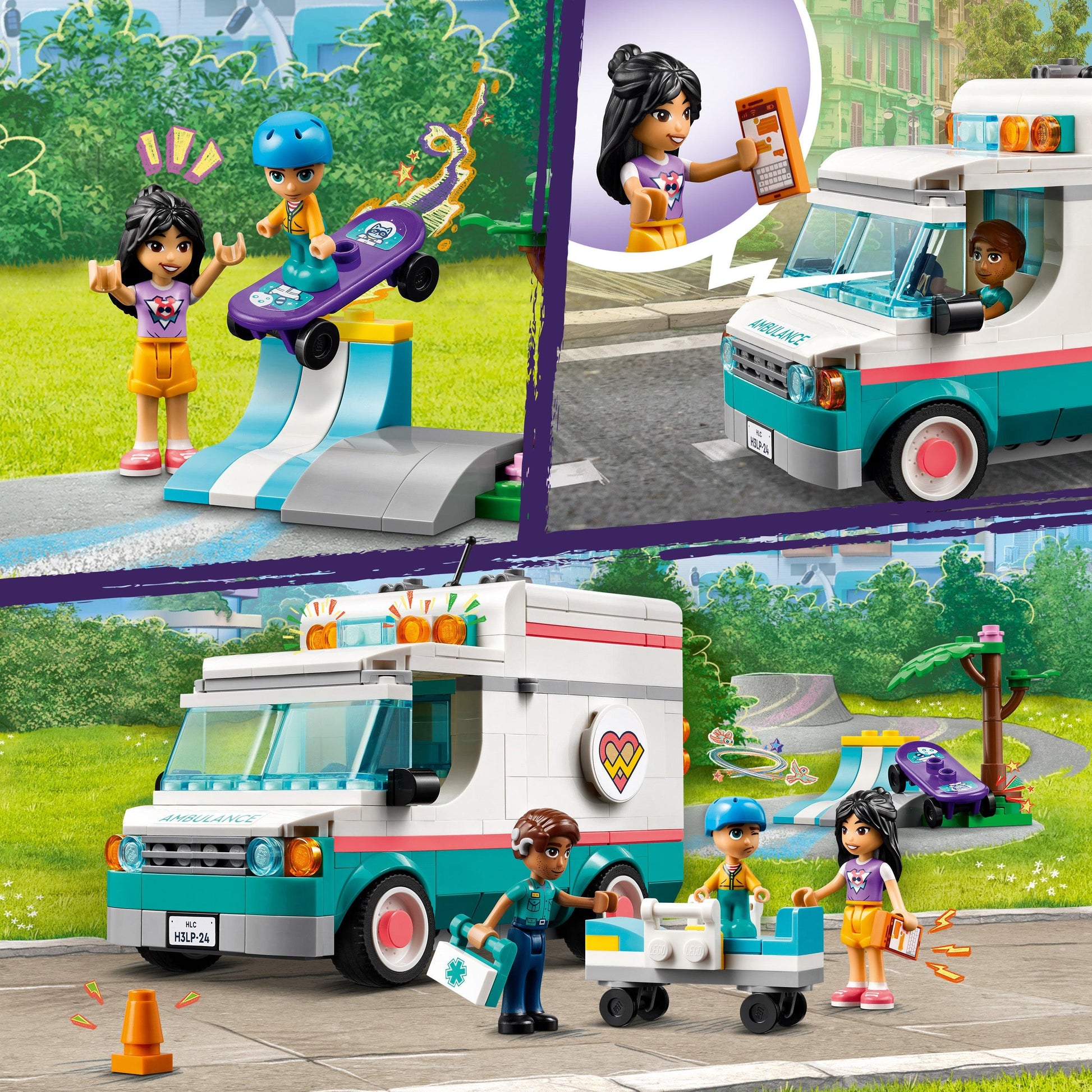 LEGO Heartlake City ambulance 42613 Friends LEGO FRIENDS @ 2TTOYS | Official LEGO shop😊🥰 LEGO €. 29.49