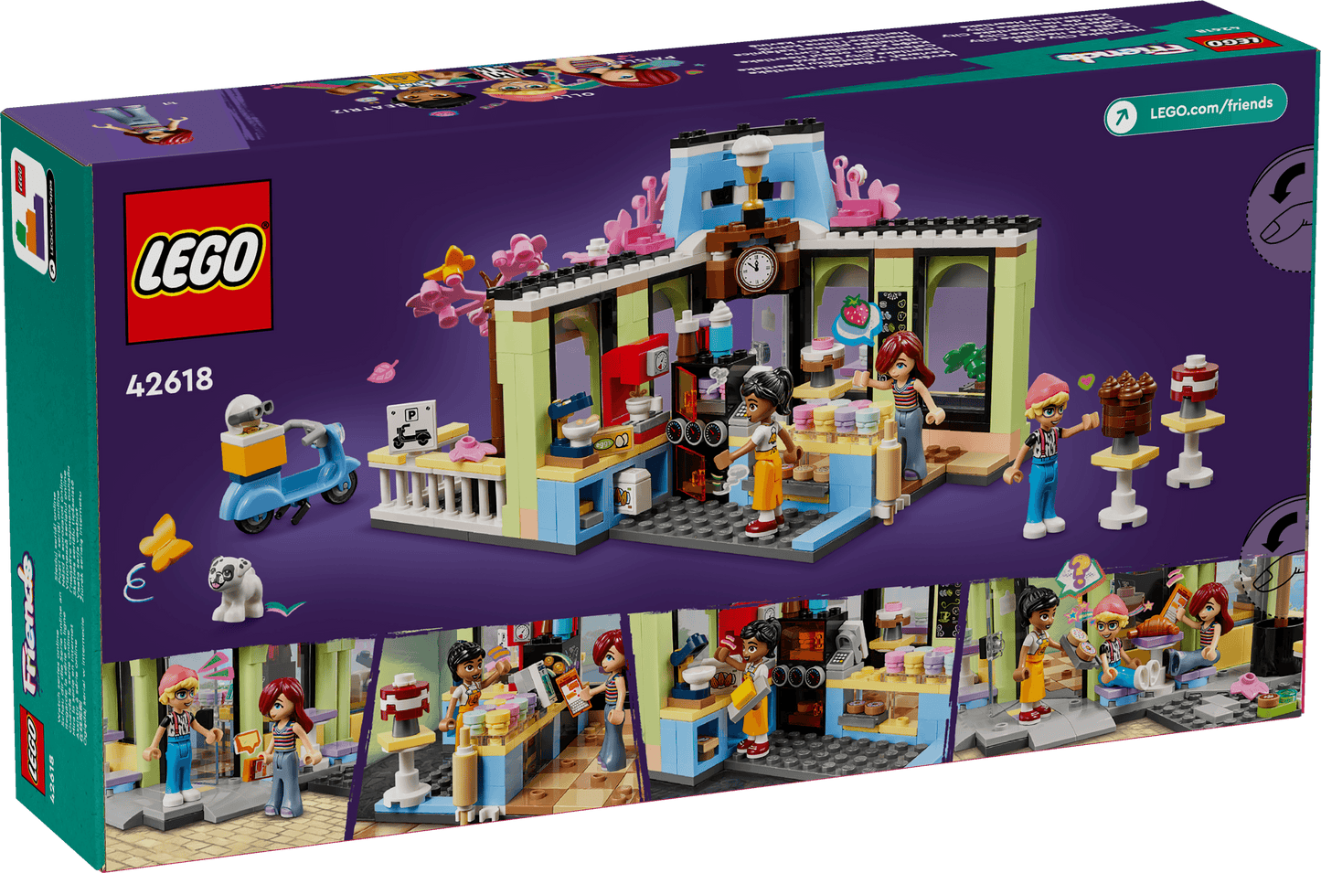 LEGO Heartlake City Café 42618 Friends (Pre-Order: verwacht juni) LEGO FRIENDS @ 2TTOYS LEGO €. 24.99