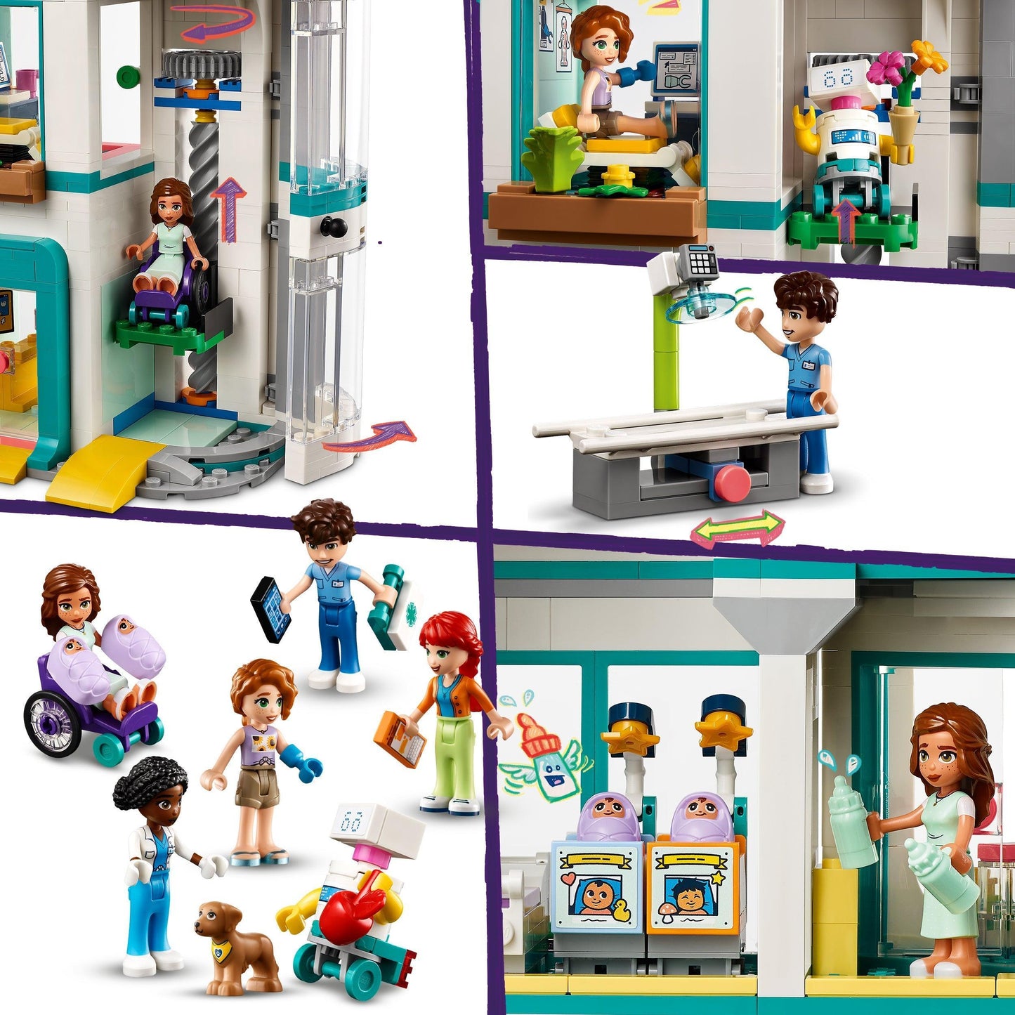 LEGO Heartlake City Hospital 42621 Friends LEGO FRIENDS @ 2TTOYS LEGO €. 99.99