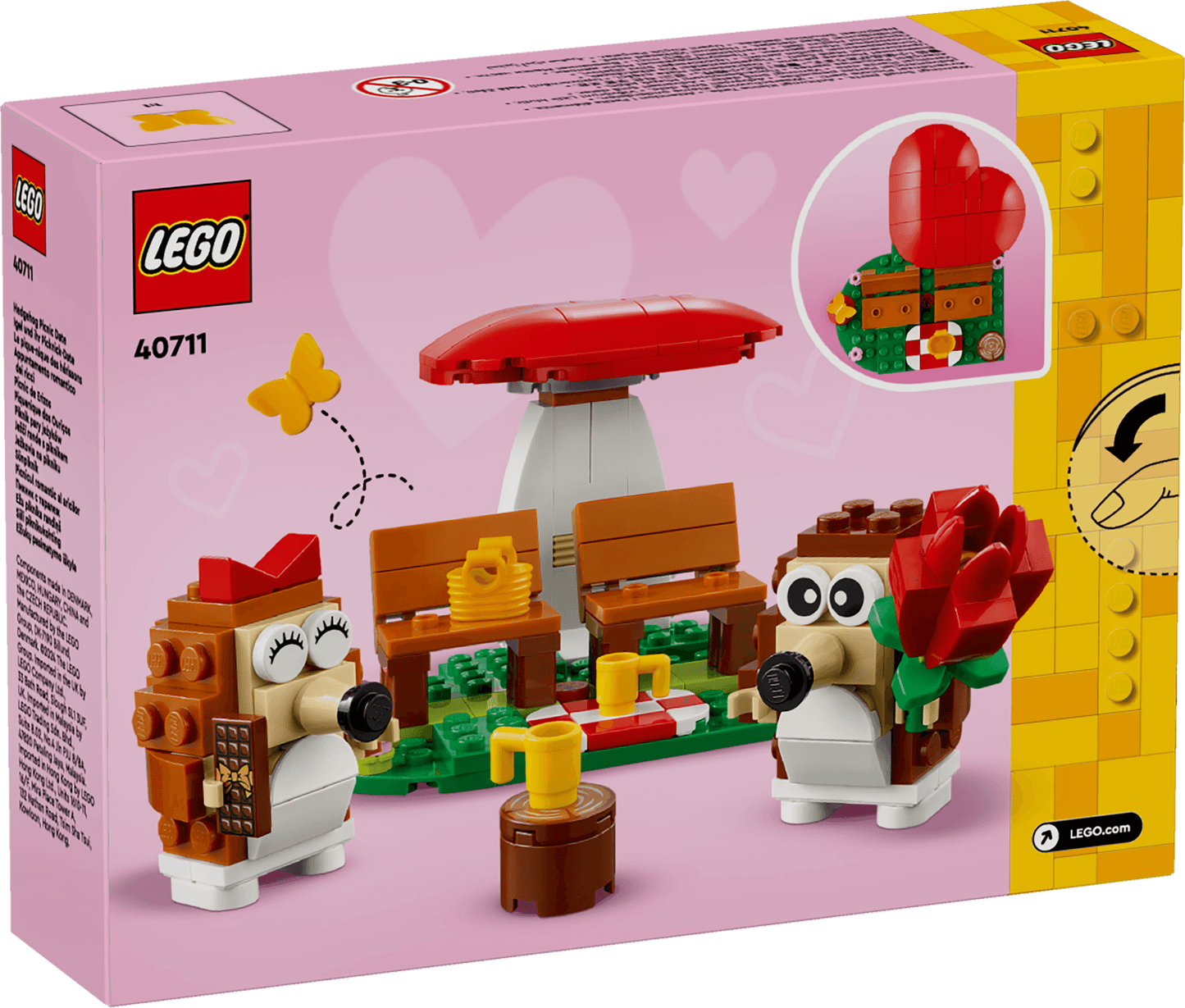 LEGO Hedgehog Picnic Date 40711 Creator @ 2TTOYS 2TTOYS €. 12.49