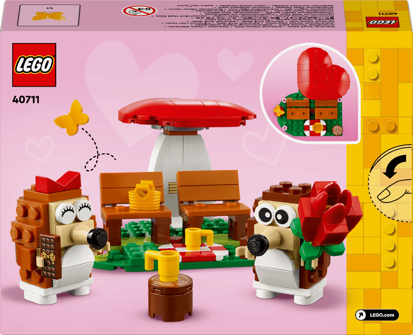 LEGO Hedgehog Picnic Date 40711 Creator @ 2TTOYS 2TTOYS €. 12.49