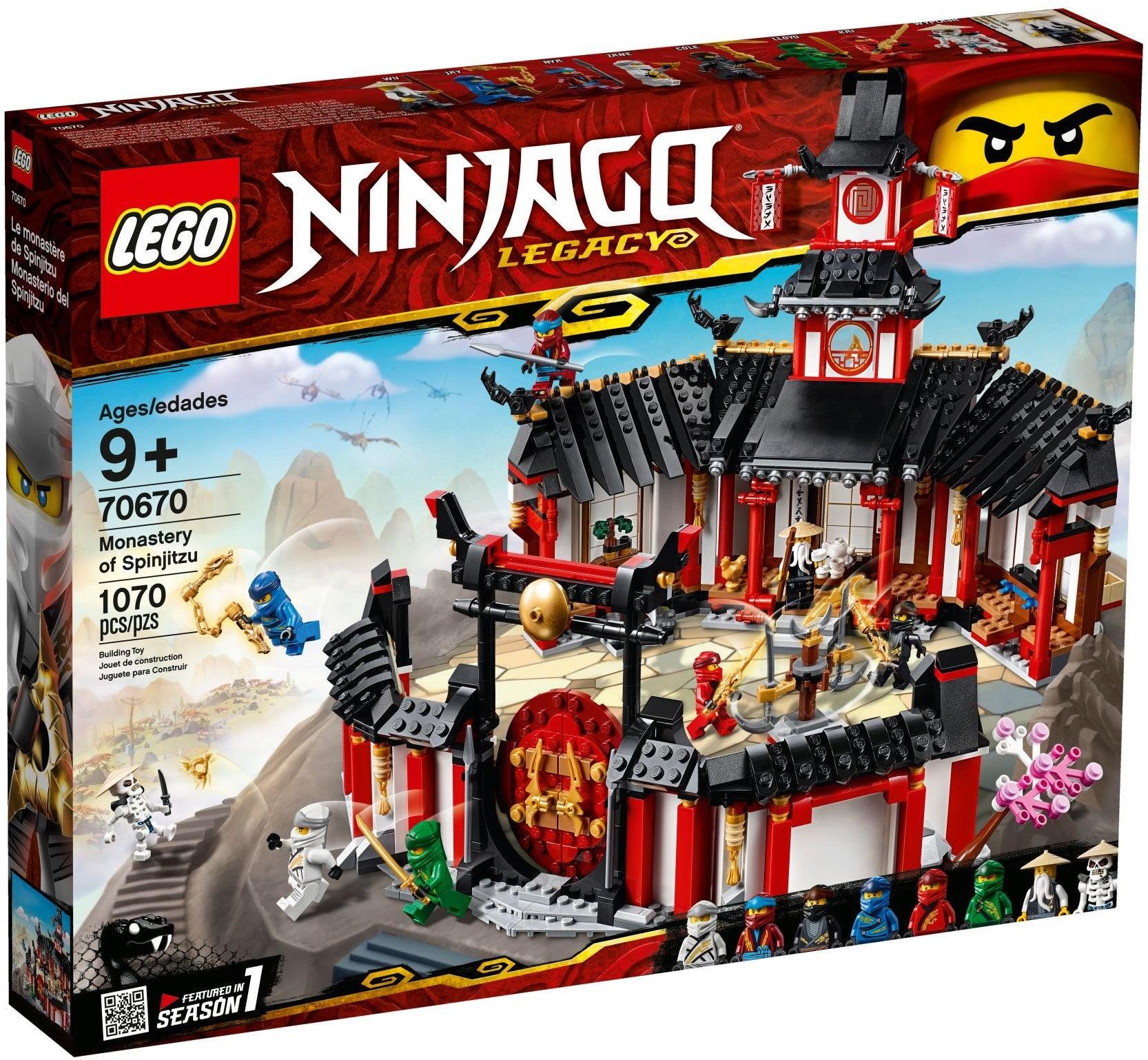 LEGO Het Klooster van de Spinjitzu Ninja's 70670 Ninjago LEGO NINJAGO @ 2TTOYS | Official LEGO shop😊🥰 LEGO €. 84.99