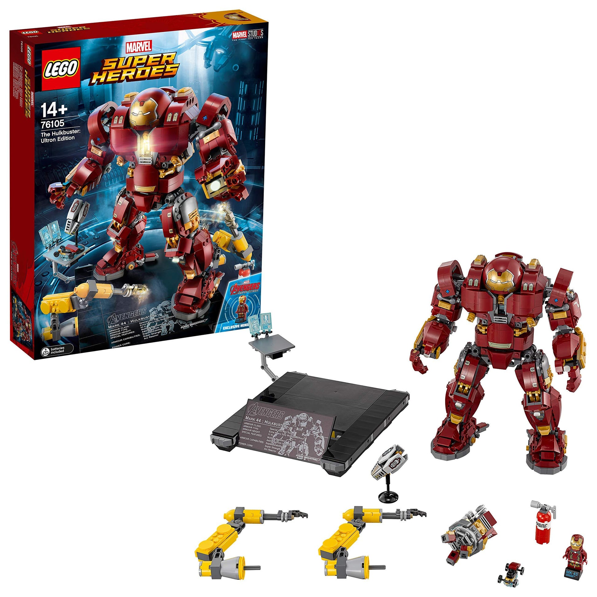 LEGO Hulkbuster Ultron Editie 76105 Superheroes (USED) LEGO SUPERHEROES @ 2TTOYS | Official LEGO shop😊🥰 LEGO €. 169.99