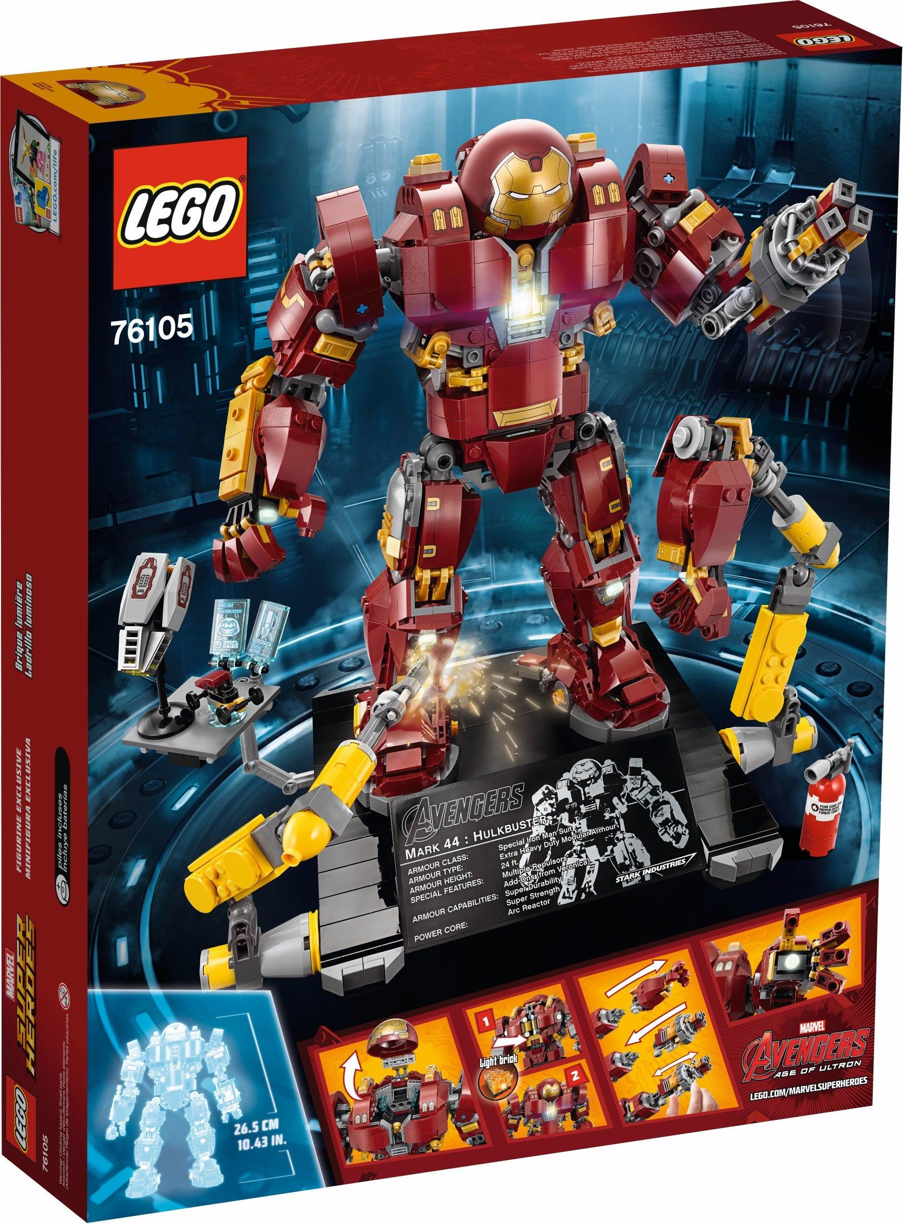 LEGO Hulkbuster Ultron Edition 76105 Superheroes LEGO SUPERHEROES @ 2TTOYS | Official LEGO shop😊🥰 LEGO €. 199.99