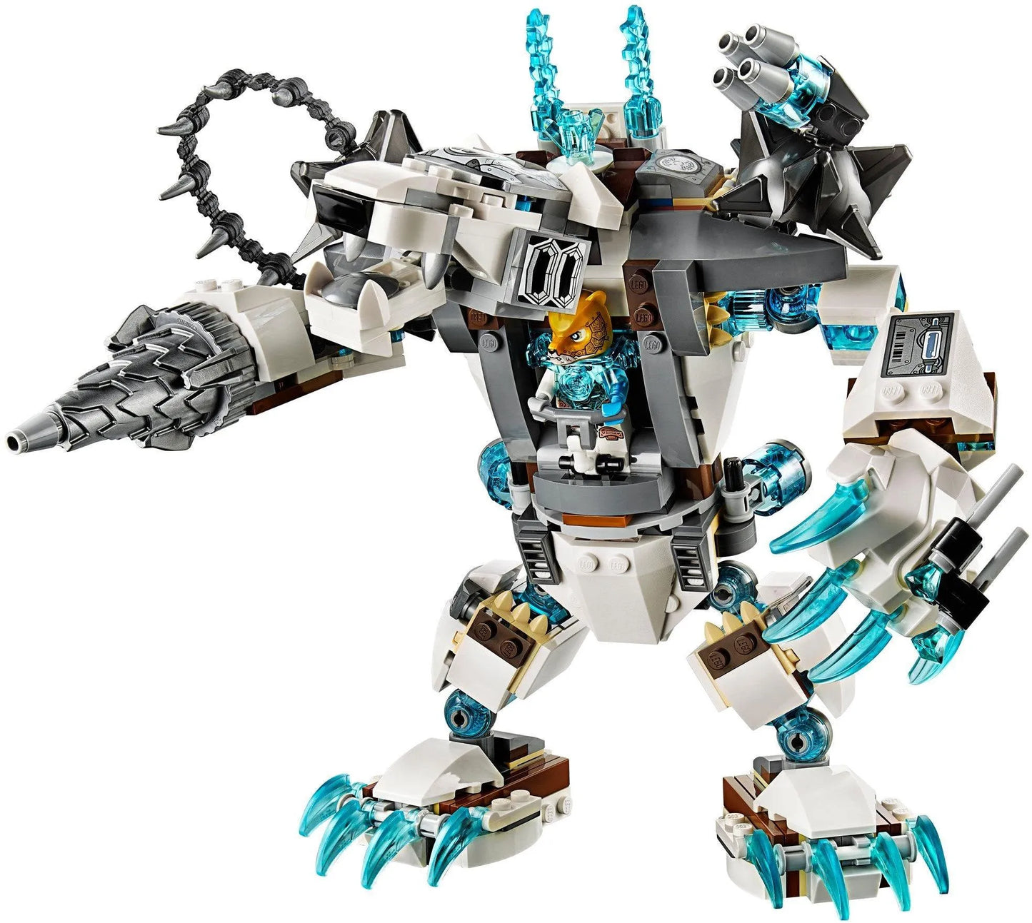 LEGO Icebite's Claw Driller 70223 Chima LEGO Legends of Chima - Fire vs. Ice @ 2TTOYS | Official LEGO shop😊🥰 LEGO €. 49.99