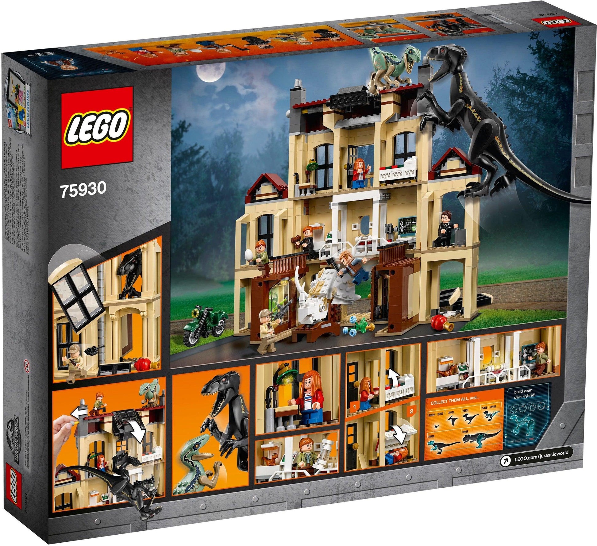 LEGO Indoraptor Dino chaos bij Lockwood Estate 75930 Jurassic World LEGO JURASSIC WORLD @ 2TTOYS LEGO €. 99.99