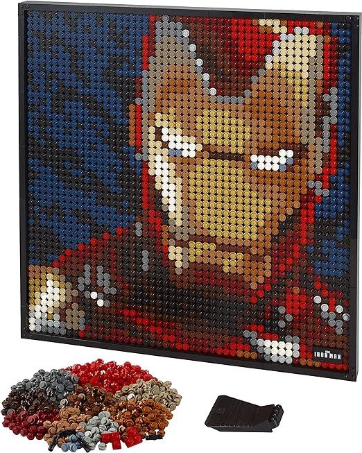 LEGO Iron Man schilderij Marvel Studio 31199 Art LEGO SUPERHEROES @ 2TTOYS LEGO €. 104.99