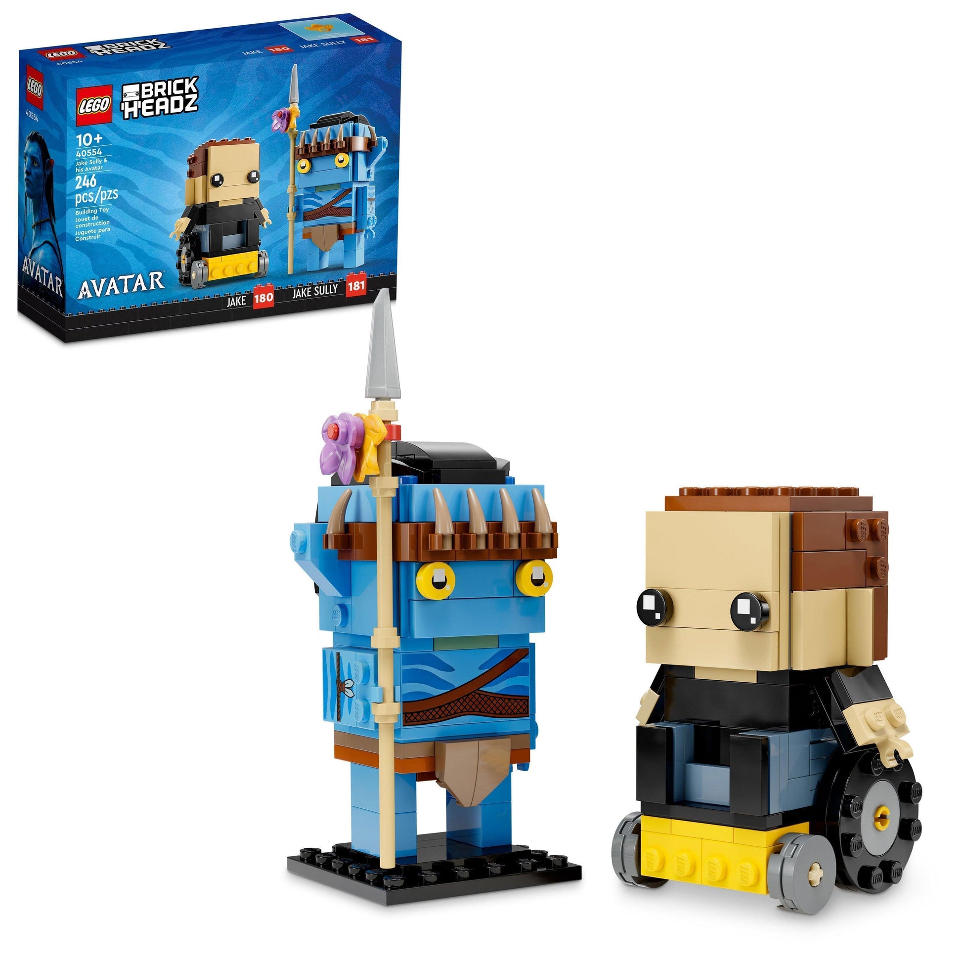 LEGO Jake Sully & hisn Avatar 40554 BrickHeadz LEGO AVATAR @ 2TTOYS | Official LEGO shop😊🥰 LEGO €. 22.99