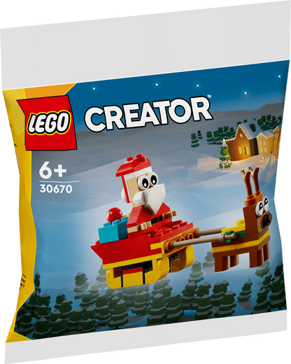 LEGO Kerstmans Sledetocht 30670 Creator LEGO CREATOR @ 2TTOYS | Official LEGO shop😊🥰 LEGO €. 3.99