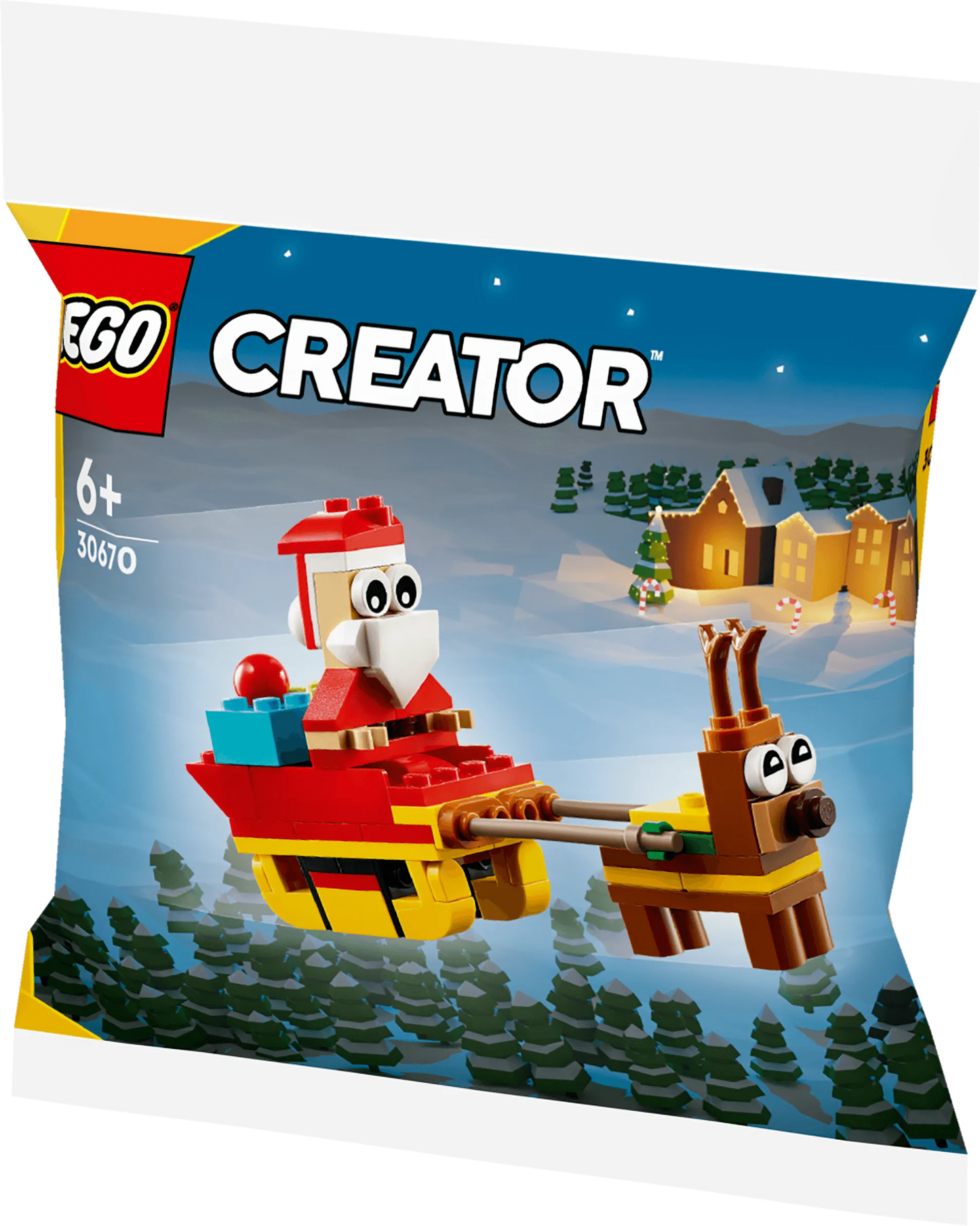 LEGO Kerstmans Sledetocht 30670 Creator LEGO CREATOR @ 2TTOYS | Official LEGO shop😊🥰 LEGO €. 3.99