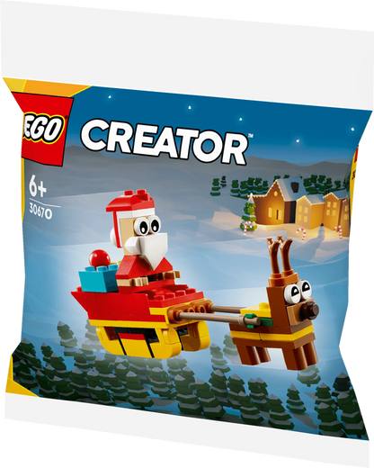 LEGO Kerstmans Sledetocht 30670 Creator LEGO CREATOR @ 2TTOYS | Official LEGO shop😊🥰 LEGO €. 3.99