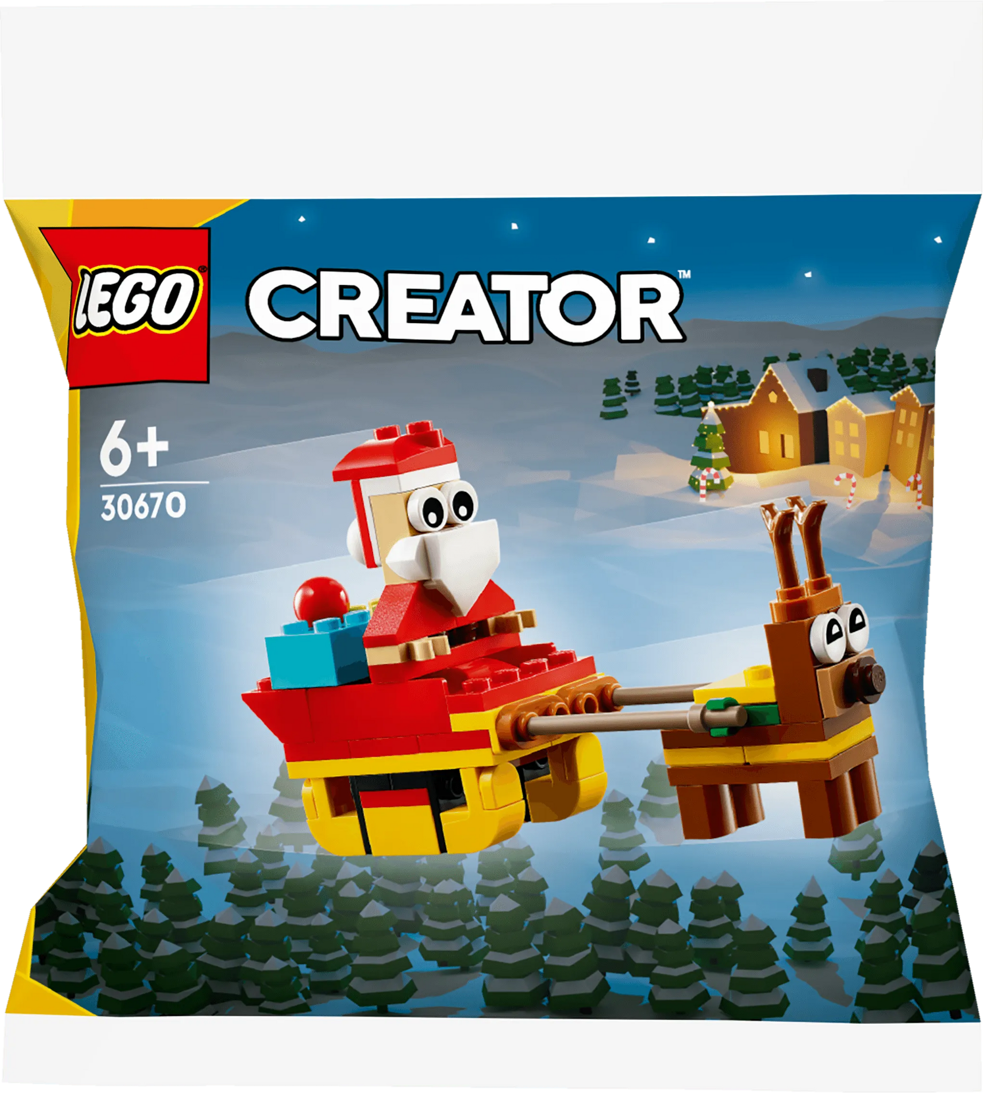 LEGO Kerstmans Sledetocht 30670 Creator LEGO CREATOR @ 2TTOYS | Official LEGO shop😊🥰 LEGO €. 3.99