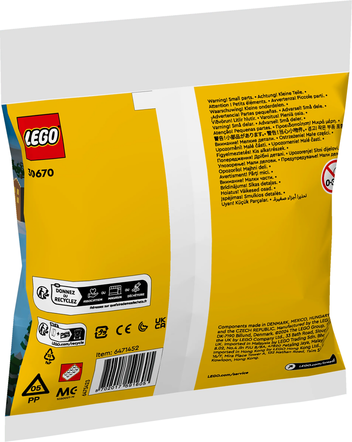 LEGO Kerstmans Sledetocht 30670 Creator LEGO CREATOR @ 2TTOYS | Official LEGO shop😊🥰 LEGO €. 3.99